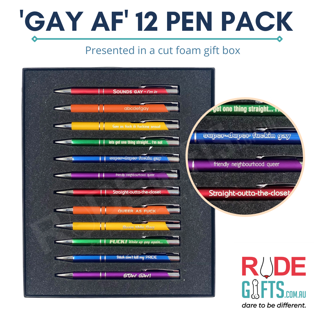 Gay AF 12 Pen Pack