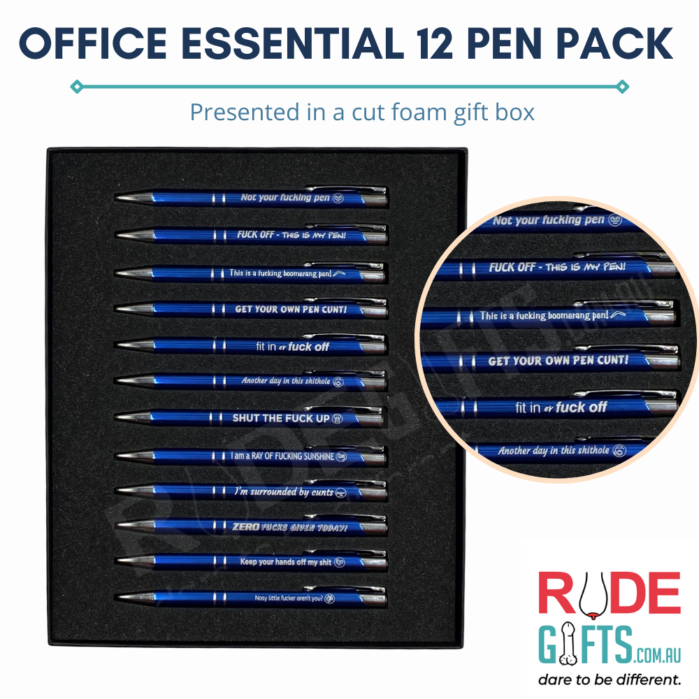 Office Essential 12 Pen Pack