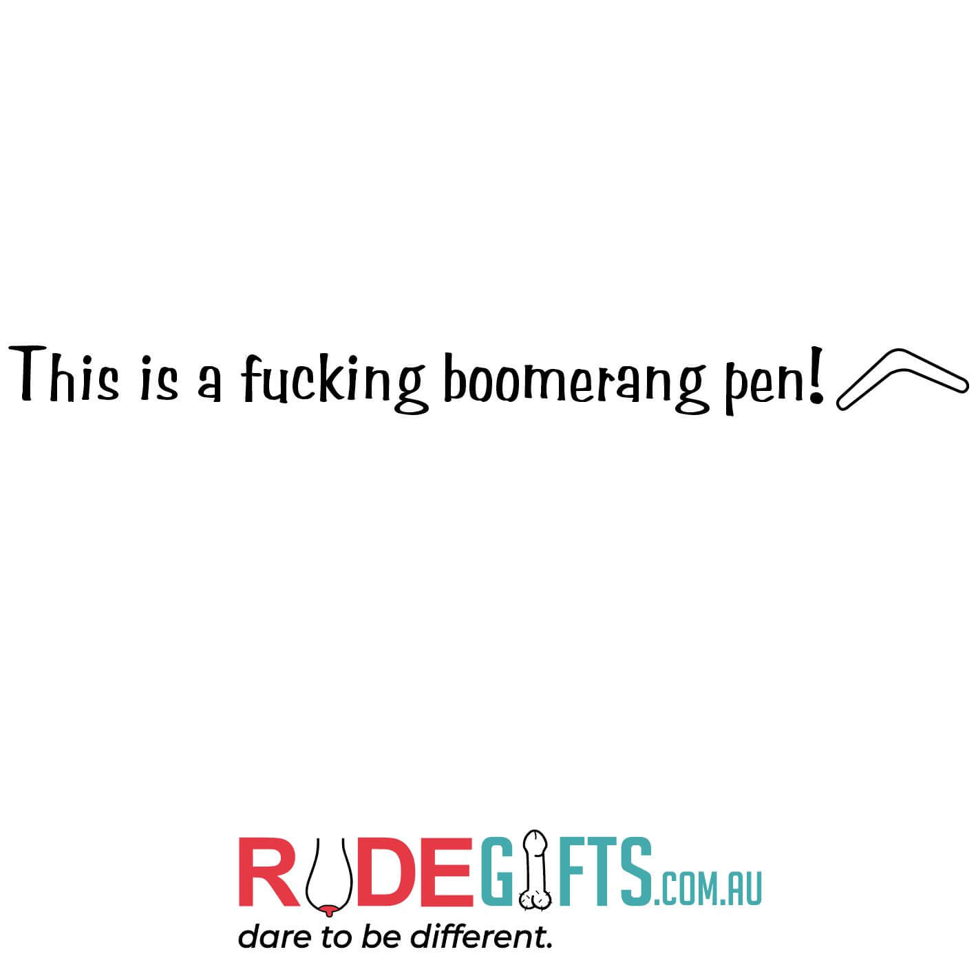 This is a fucking boomerang pen! - 0
