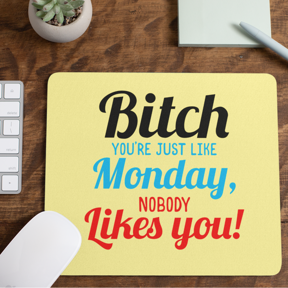 Bitch Nobody Likes You Mouse Mat