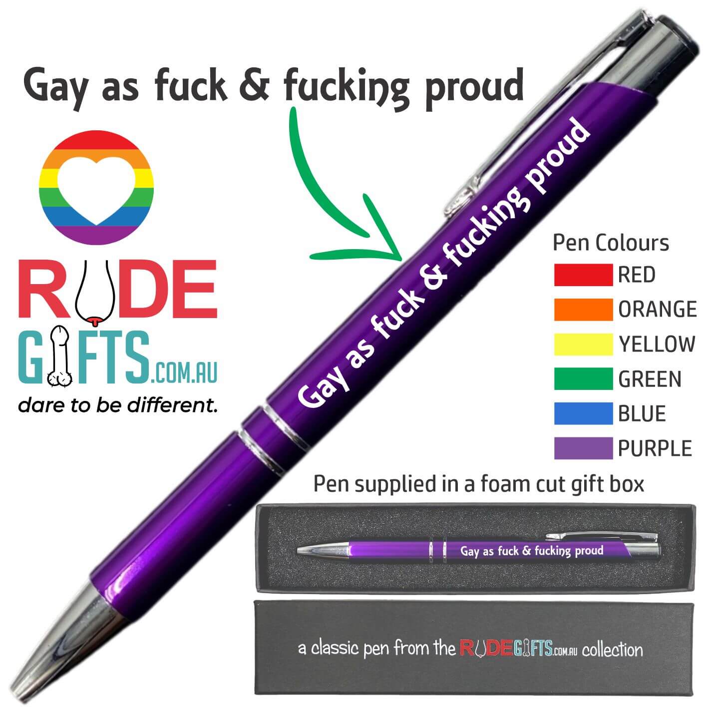 Gay as fuck & fucking proud