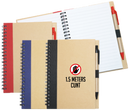 Wiro Bound Recycled A5 Notebook & Pen-20
