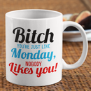 Bitch Nobody Likes You Coffee Mug-5
