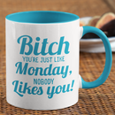 Bitch Nobody Likes You Coffee Mug-10
