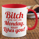 Bitch Nobody Likes You Coffee Mug-6