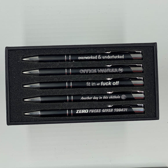 Office Essential 5 Pen Pack