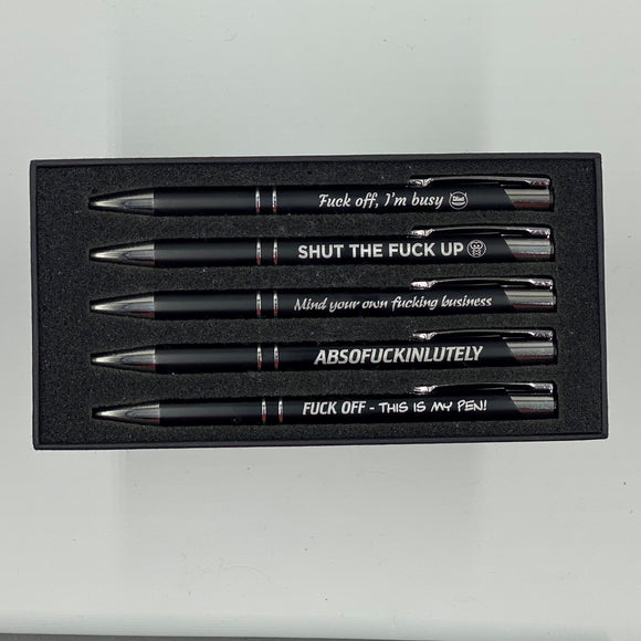 Fuck Off 5 Pen Pack