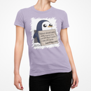 Penguin Meme Female T-Shirt-4