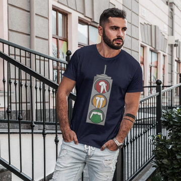 Traffic Lights Male T-Shirt