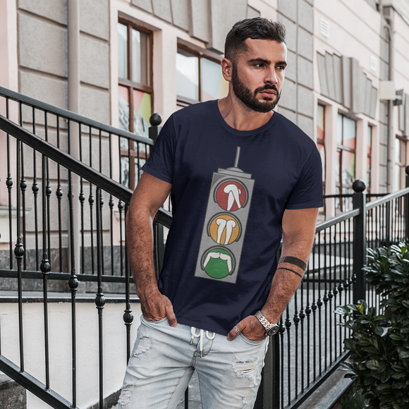 Traffic Lights Male T-Shirt