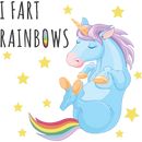 I Fart Rainbows Coffee Mug-2