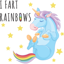 I Fart Rainbows Coffee Mug - 0