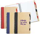 Wiro Bound Recycled A5 Notebook & Pen-21