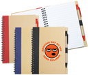 Wiro Bound Recycled A5 Notebook & Pen-3