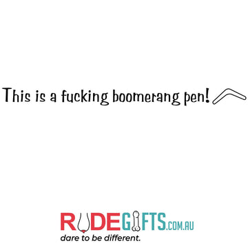 This is a fucking boomerang pen! - 0