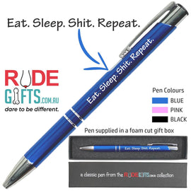 Eat. Sleep. Shit. Repeat.