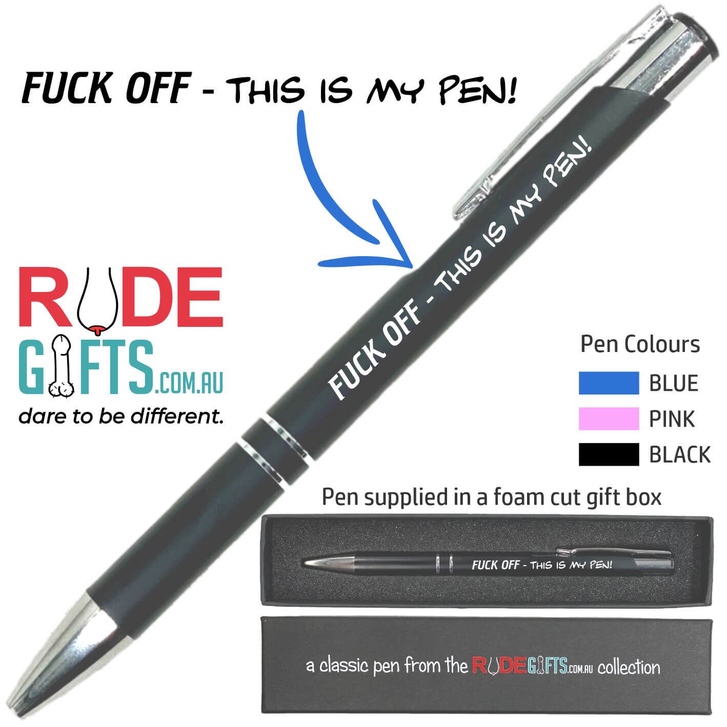 FUCK OFF - This is my pen!
