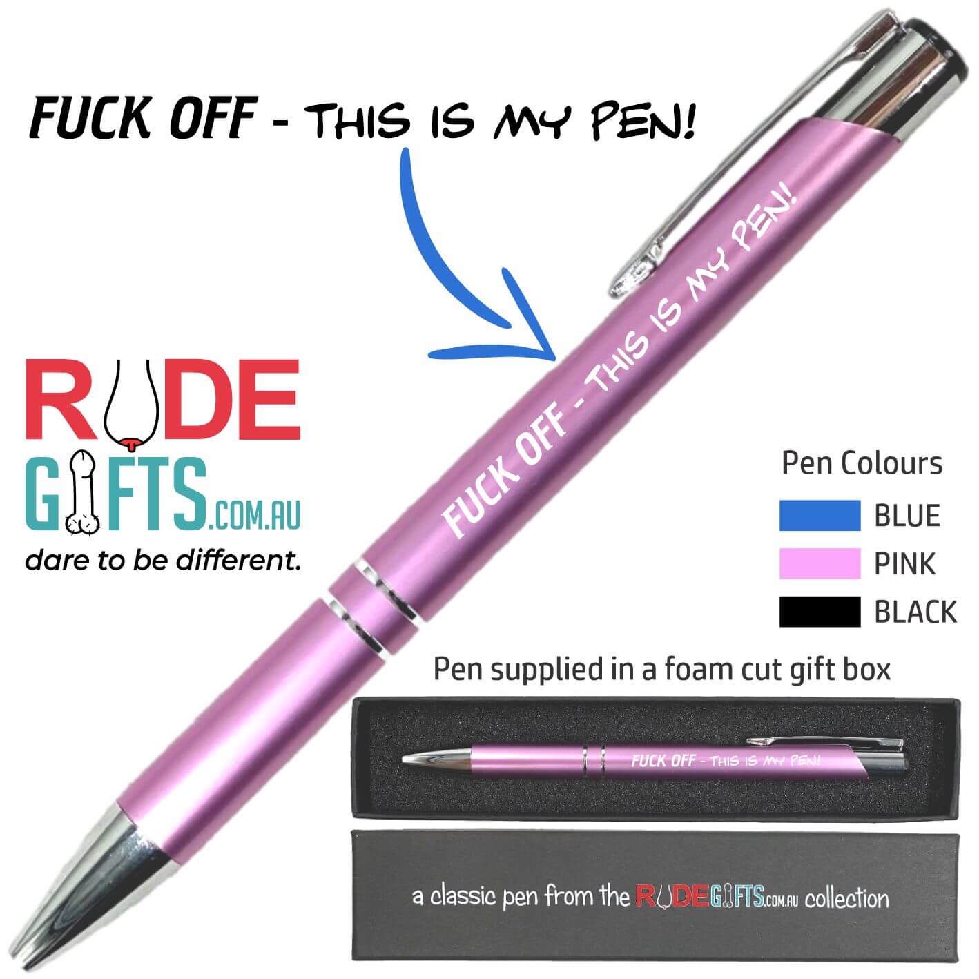 FUCK OFF - This is my pen!