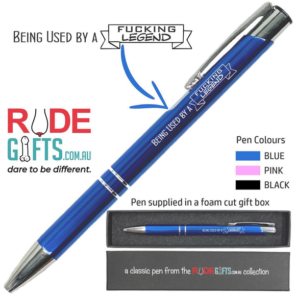 Being used by a fucking legend