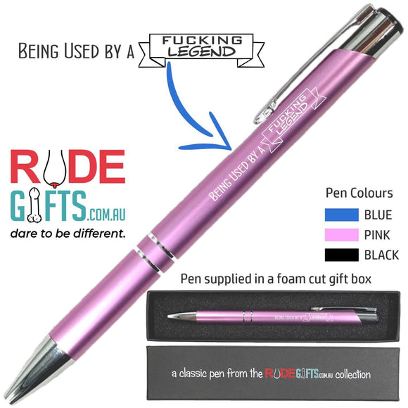 Being used by a fucking legend