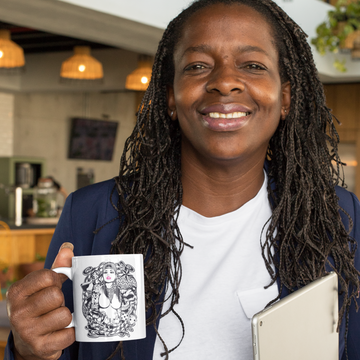 Pink Lips Coffee Mug