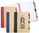 Wiro Bound Recycled A5 Notebook & Pen-17