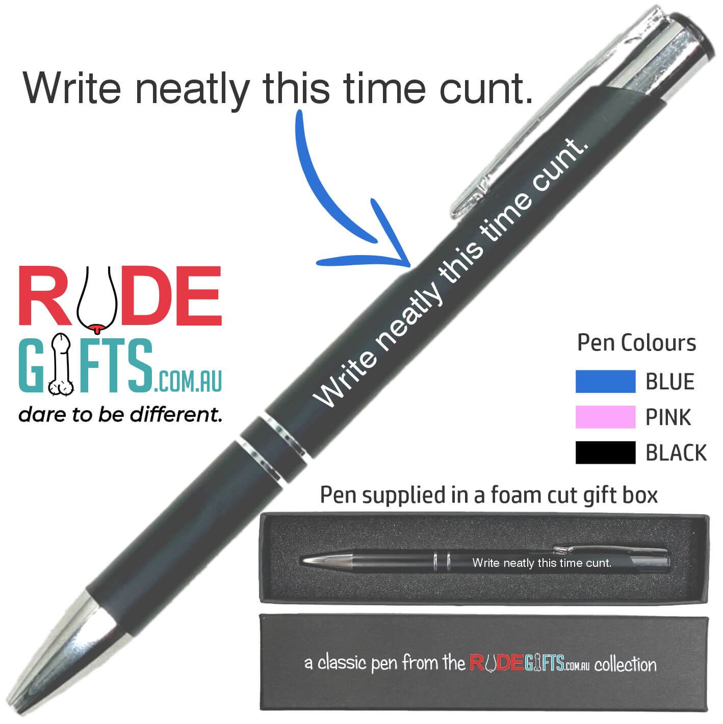 Write neatly this time cunt.