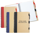 Wiro Bound Recycled A5 Notebook & Pen-19